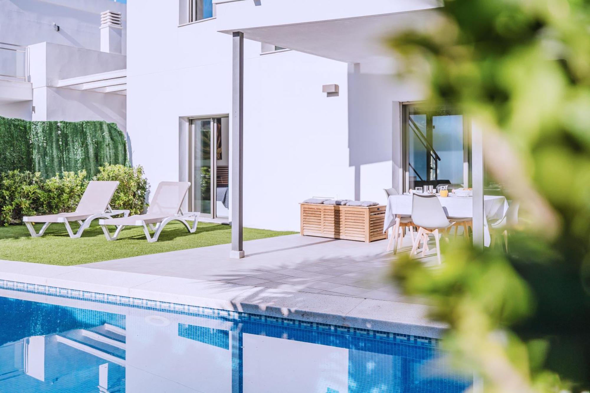 Casa Coco Stylisches Beachhouse Mit Pool & Sundeck Els Poblets Denia Dış mekan fotoğraf
