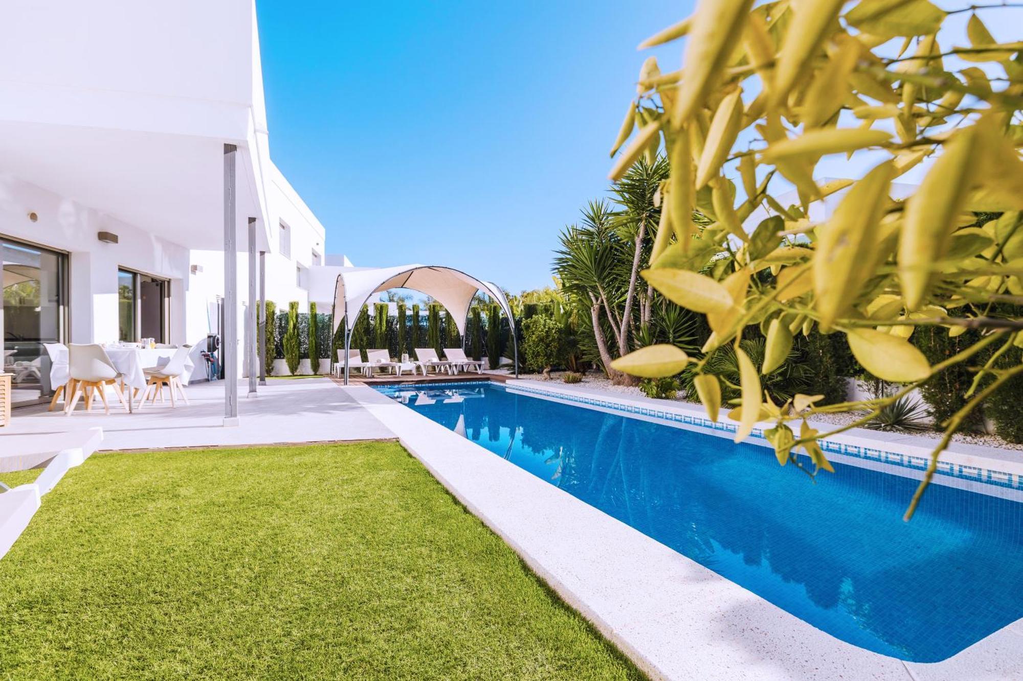 Casa Coco Stylisches Beachhouse Mit Pool & Sundeck Els Poblets Denia Dış mekan fotoğraf