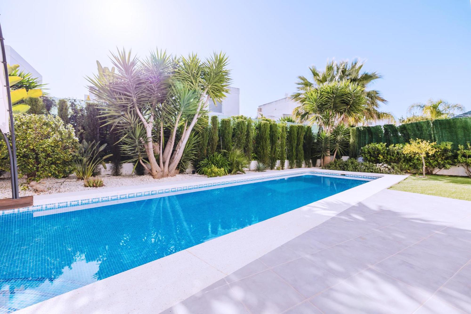 Casa Coco Stylisches Beachhouse Mit Pool & Sundeck Els Poblets Denia Dış mekan fotoğraf
