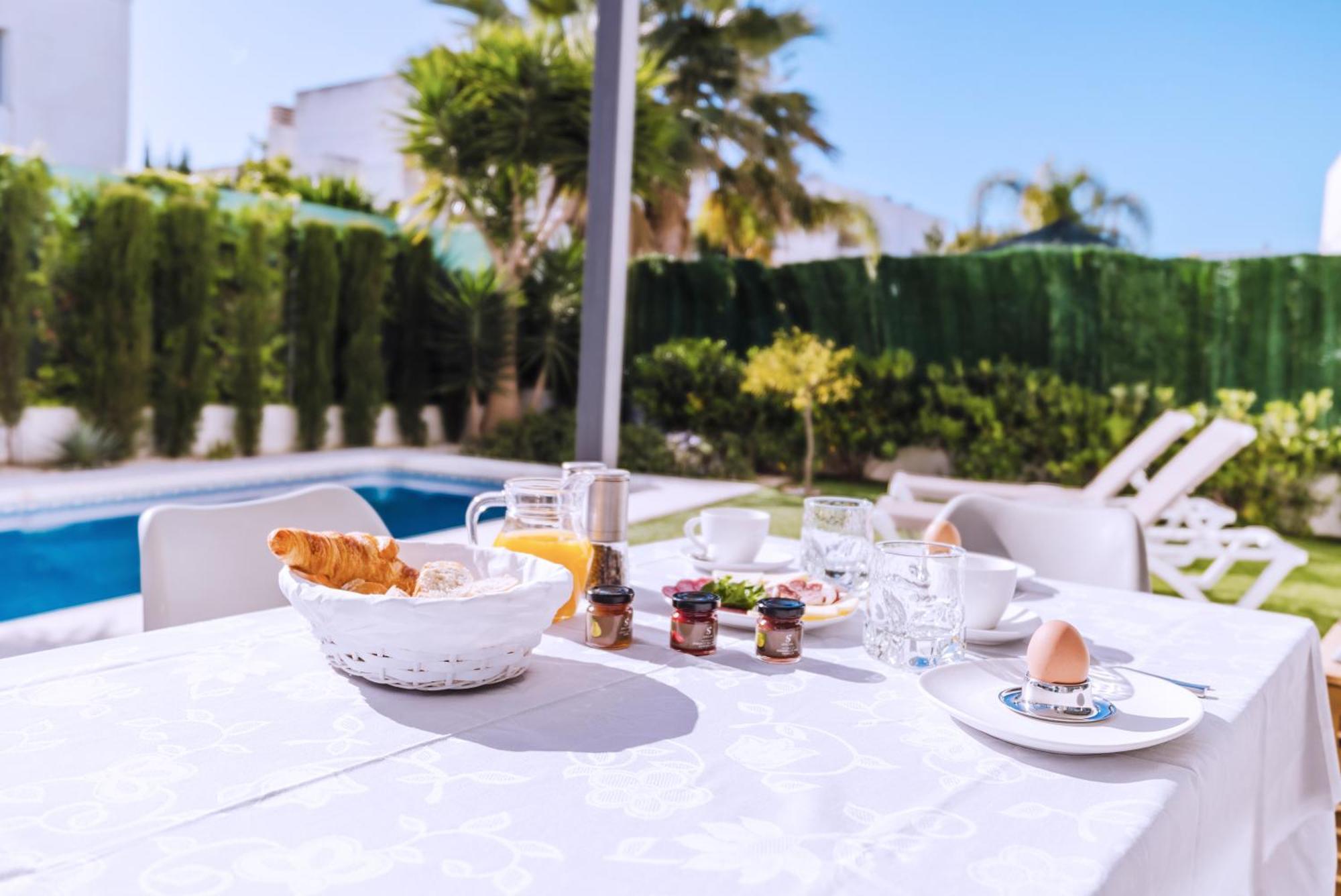 Casa Coco Stylisches Beachhouse Mit Pool & Sundeck Els Poblets Denia Dış mekan fotoğraf